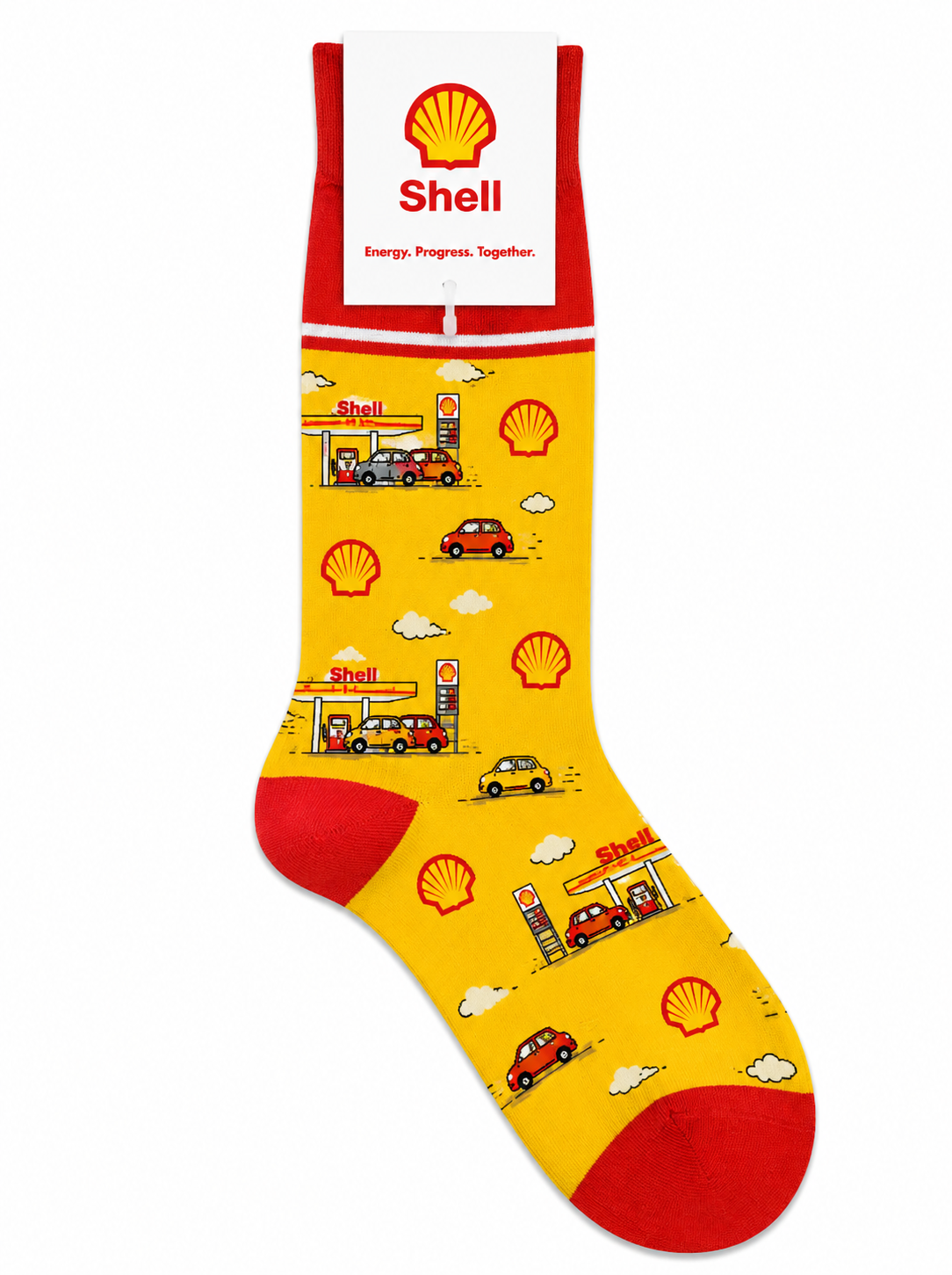 Calze personalizzate per Shell